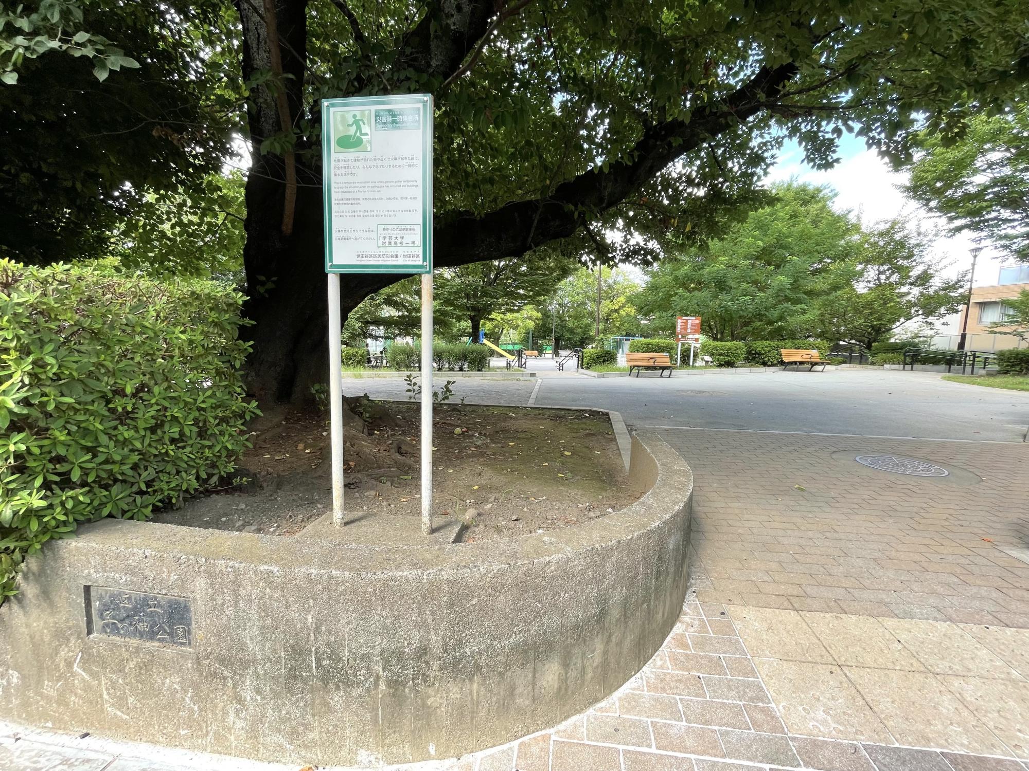 世田谷区立子の神公園