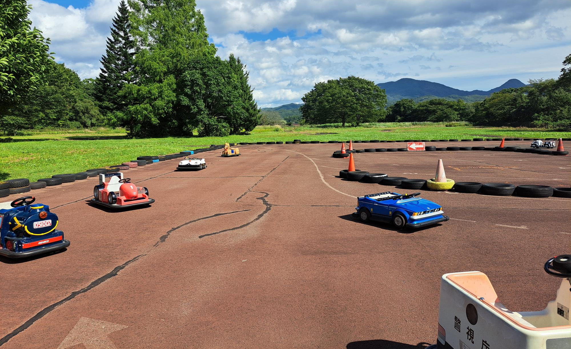御所湖広域公園 乗り物広場