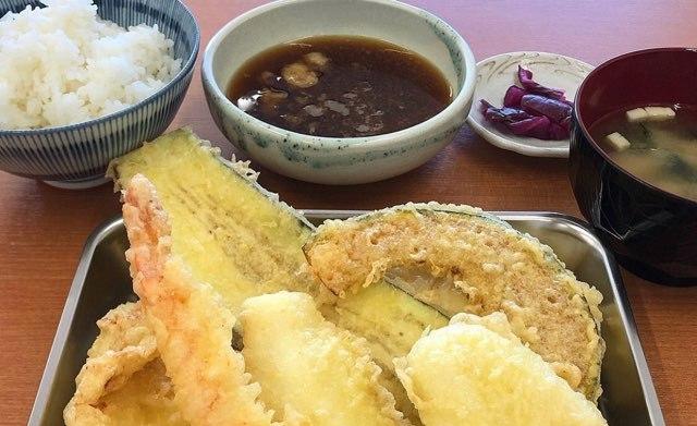 揚げたて天ぷら定食　天坊