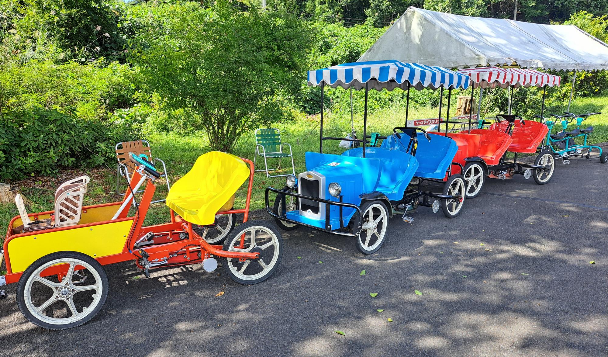 御所湖広域公園 乗り物広場