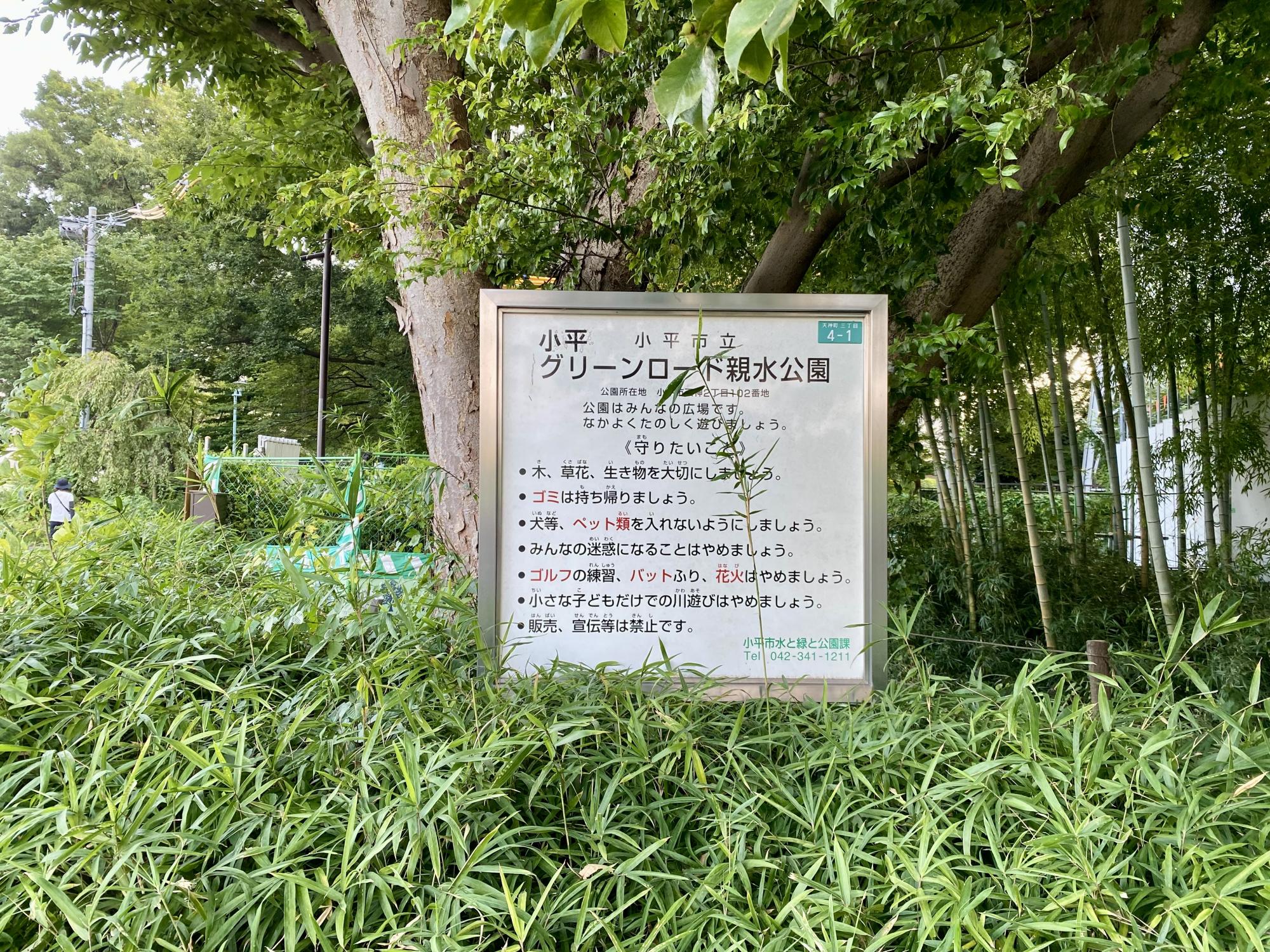 小平グリーンロード親水公園