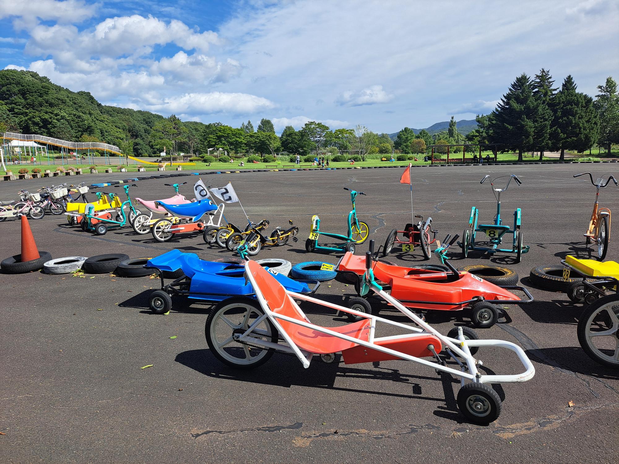 御所湖広域公園 乗り物広場