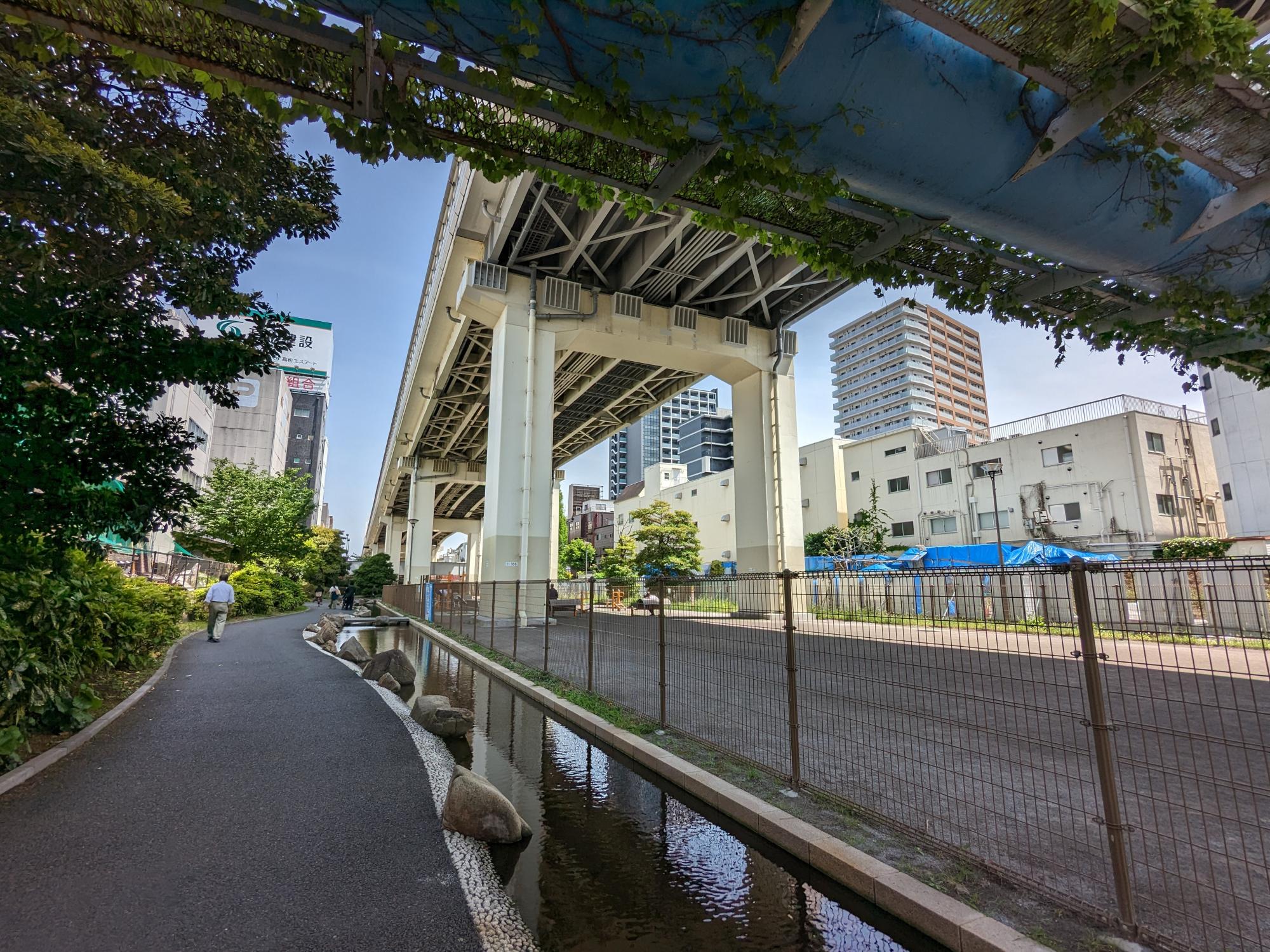 堅川河川敷公園